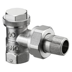Oventrop Combi 3 Heizkörperverschraubung DN 10, 3/8", PN 10, Eckausführung, Rotguss M... OVENTROP-1090361 4026755130225 (Abb. 1)