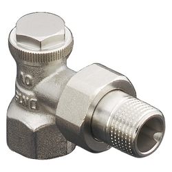 Oventrop Combi 3 Heizkörperverschraubung DN 15, 1/2", PN 10, Eckausführung, Rotguss M... OVENTROP-1090362 4026755130232 (Abb. 1)