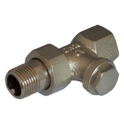 Oventrop Combi 3 Heizkörperverschraubung DN 10, 3/8", PN 10, Durchgangsausführung, Ro... OVENTROP-1090461 4026755130256 (Abb. 1)