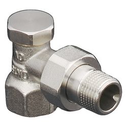 Oventrop Combi 2 Heizkörperverschraubung DN 20 3/4", PN 10 Eckausführung, Messing ver... OVENTROP-1091063 4026755130485 (Abb. 1)