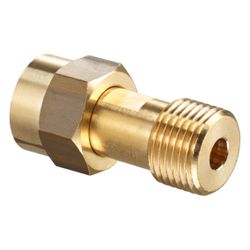 Oventrop Übergangsstück 1/2", Messing, drehbare Überwurfmutter, 1111904... OVENTROP-1111904 4026755131451 (Abb. 1)
