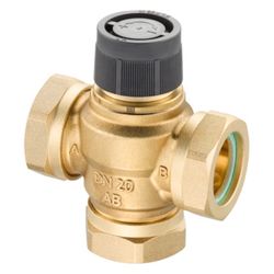 Oventrop Misch- und Verteilventil Tri CTB, DN 20, PN 16, Kvs 4,3, Messing, 1131306... OVENTROP-1131306 4026755492484 (Abb. 1)