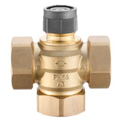 Oventrop Dreiwege-Misch- und Verteilventil Tri CTZ, DN 25, PN 16, Kvs 5,3, Messing, 1... OVENTROP-1131308 4026755492491 (Abb. 1)