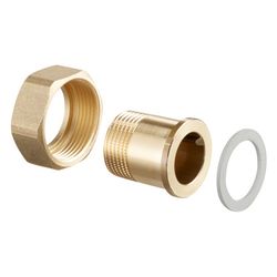 Oventrop Tüllenanschlussset 1 1/4", 2 Tüllen mit Außengewinde, flachdichtend, 1140795... OVENTROP-1140795 4026755371130 (Abb. 1)