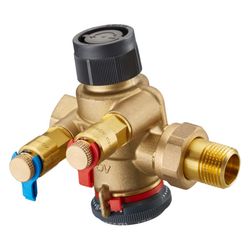 Oventrop Cocon QTZ Regulierventil mit Messventilen DN 25, Außengewinde/Innengewinde, ... OVENTROP-1143208 4026755421637 (Abb. 1)