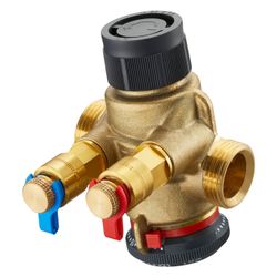 Oventrop Cocon QTZ Regulierventil mit Messventilen DN 15, Außengewinde beidseitig, 20... OVENTROP-1143364 4026755421712 (Abb. 1)