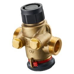 Oventrop Cocon QTZ Regulierventil ohne Messventile DN 20, Außengewinde beidseitig, 25... OVENTROP-1143666 4026755421835 (Abb. 1)