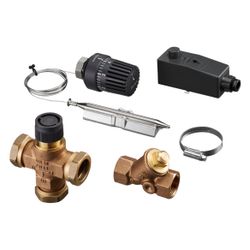 Oventrop Regelset für Flächenheizungen Set 3, mit Tri-D Ventil, bis 200m2, 1144253... OVENTROP-1144253 4026755306415 (Abb. 1)