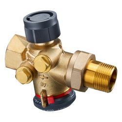 Oventrop Regulierventil Cocon QTZ ohne Messventile, DN 15, 1/2" IG, 30-210l/h, 114550... OVENTROP-1145504 4026755347500 (Abb. 1)