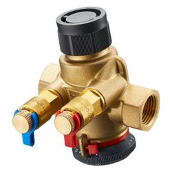 Oventrop Cocon QTZ Regulierventil mit Messventilen DN 25, Innengewinde beidseitig, 40... OVENTROP-1149308 4026755422030 (Abb. 1)
