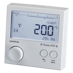 Oventrop R-Tronic RTF Funkthermostat mit Feuchteanzeige, batteriebetrieben... OVENTROP-1150681 4026755409130 (Abb. 1)