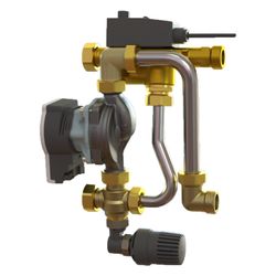 Oventrop Regelstation Heizen Regufloor HN24, DN 25, 1151601... OVENTROP-1151601 4026755497755 (Abb. 1)