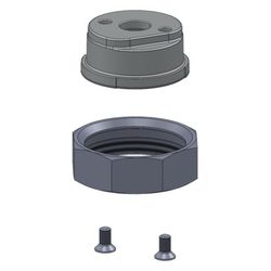 Oventrop Anschlussset termios Pro System für Anschluss M30x1,5, 1154070... OVENTROP-1154070 4026755554090 (Abb. 1)