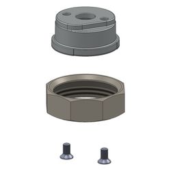Oventrop Anschlussset termios Pro System für Anschluss M30x1,0, 1154071... OVENTROP-1154071 4026755554250 (Abb. 1)