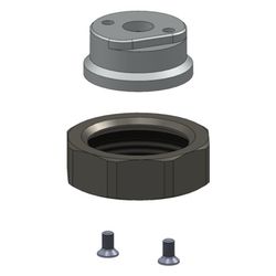 Oventrop Anschlussset termios Pro System für Anschluss M32x1,0 ista, 1154072... OVENTROP-1154072 4026755554267 (Abb. 1)