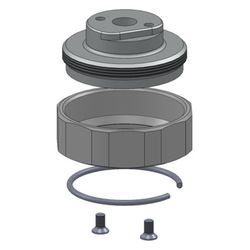 Oventrop Anschlussset termios Pro System für Anschluss Danfoss RAV, 1154074... OVENTROP-1154074 4026755554281 (Abb. 1)