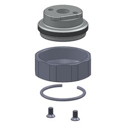 Oventrop Anschlussset termios Pro System für Anschluss Danfoss RA/VL, 1154075... OVENTROP-1154075 4026755554298 (Abb. 1)