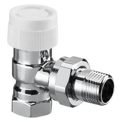 Oventrop CV 9 Thermostatventil DN 15 Eckform, verchromt... OVENTROP-1162054 4026755436341 (Abb. 1)