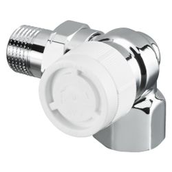Oventrop CV 9 Thermostatventil DN 15, Winkeleckausführung rechts, verchromt, 1162473... OVENTROP-1162473 4026755436747 (Abb. 1)