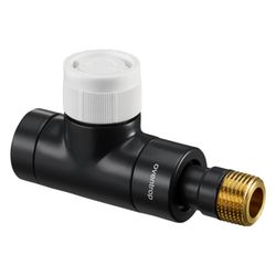 Oventrop E Thermostatventil DN 15, 1/2", PN 10, Durchgangsausführung, Anthrazit, 1163... OVENTROP-1163132 4026755200164 (Abb. 1)