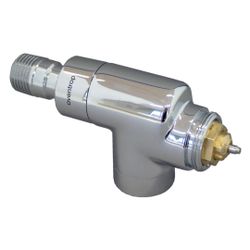 Oventrop E Thermostatventil DN 15, 1/2", PN 10, Axial, verchromt, 1163252... OVENTROP-1163252 4026755172133 (Abb. 1)