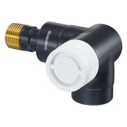 Oventrop E Thermostatventil DN 15, 1/2", PN 10, Winkeleckausführung rechts, Anthrazit... OVENTROP-1163433 4026755204667 (Abb. 1)