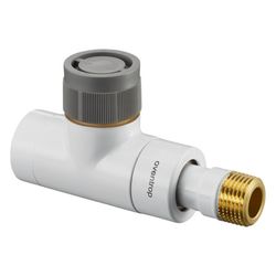 Oventrop EQ Thermostatventil DN 15 Durchgangsausführung mit Q-Tech, Weiß, 1163662... OVENTROP-1163662 4026755423440 (Abb. 1)