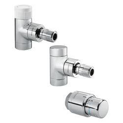 Oventrop Baureihe E/UniS Anschluss-Set DN 15 Eckform, verchromt... OVENTROP-1164052 4026755332629 (Abb. 1)