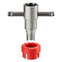 Oventrop Voreinstellschlüssel mit Tasche für Baureihe AF und Ventileinsätze GHF, 1180... OVENTROP-1180791 4026755186321 (Abb. 1)