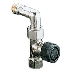 Oventrop Durchgangsventil mit Bogen 1/2" für Bypass-Comb Uno/Duo, 1181304... OVENTROP-1181304 4026755407730 (Abb. 1)