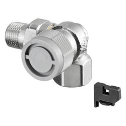 Oventrop AQ Thermostatventil DN 10, Winkeleckausführung rechts, mit Q-Tech, 1183361... OVENTROP-1183361 4026755431568 (Abb. 1)