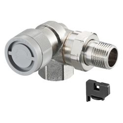 Oventrop AQ Thermostatventil DN 15, Winkeleckausführung links, mit Q-Tech, 1183362... OVENTROP-1183362 4026755424768 (Abb. 1)