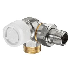 Oventrop AV 9 Thermostatventil DN 15, 3/4" x 1/2", PN 10, Winkeleckausführung links, ... OVENTROP-1183446 4026755422153 (Abb. 1)