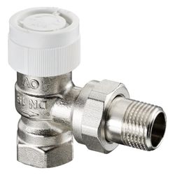 Oventrop AV 9 Thermostatventil DN 25, R 1", PN 10, Eckausführung, 1183708... OVENTROP-1183708 4026755407280 (Abb. 1)