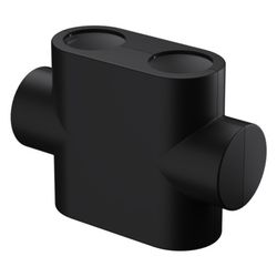 Oventrop Designabdeckung Multiblock T/TU/TQ Durchgang, Schwarz matt, 1184081... OVENTROP-1184081 4026755555936 (Abb. 1)
