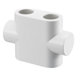 Oventrop Designabdeckung für Multiblock T, Durchgang, Weiß, 1184095... OVENTROP-1184095 4026755271607 (Abb. 1)