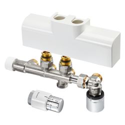 Oventrop Anschlussset für Badheizkörper Multiblock T-RTL und SH, Chrom, 1184288... OVENTROP-1184288 4026755422672 (Abb. 1)