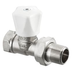 Oventrop HRV Handregulierventil DN 15 1/2", PN 10 Durchgangsausführung, verkürztes Ba... OVENTROP-1194604 4026755257984 (Abb. 1)