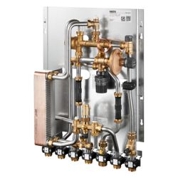 Oventrop Regudis W-HTU Wohnungsstation, Wärmeübertrager kupfergelötet ,12l/min, 13410... OVENTROP-1341030 4026755358544 (Abb. 1)