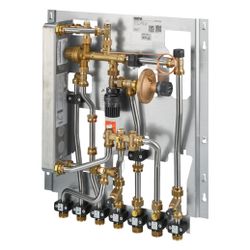 Oventrop Regudis W-HTF Wohnungsstation direkter Heizkreis 15 l/min, Wärmetauscher Nic... OVENTROP-1341151 4026755394252 (Abb. 1)