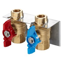 Oventrop Kugelhahnanschlussset für Regudis W-HTF, HT-Abgang, 1341183... OVENTROP-1341183 4026755412710 (Abb. 1)