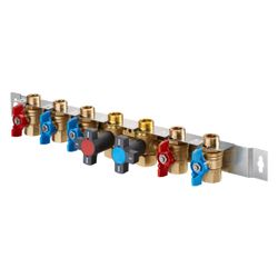 Oventrop Kugelhahnanschlussset für Regudis W-HTF, mit Spülfunktion, 1341185... OVENTROP-1341185 4026755435429 (Abb. 1)
