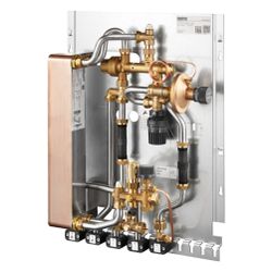 Oventrop Regudis W-TU Wohnungsstation, Wärmetauscher kupfergelötet, 17l/min, 1341257... OVENTROP-1341257 4026755400564 (Abb. 1)