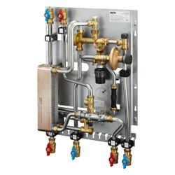 Oventrop Regudis W-HTO Wohnungsstation, Wärmetauscher kupfergelötet, 15l/min, ohne Ka... OVENTROP-1341274 4026755405057 (Abb. 1)