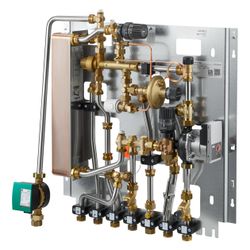 Oventrop Regudis W-HTF Wohnungsstation, gemischter, Heizkreis 17l/min, WT kupfergelöt... OVENTROP-1341442 4026755412239 (Abb. 1)