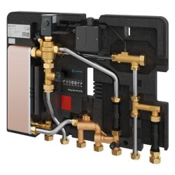 Oventrop Regudis W-HTE Wohnungsstation, Wärmeübertrager kupfergelötet, 25l/min, 13440... OVENTROP-1344032 4026755446913 (Abb. 1)