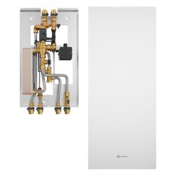 Oventrop Wohnungsstation Regudis W-HTE GT, 12l/min 14kW, 10 bar, 90 Grad C, 440x1050x... OVENTROP-1344230 4026755495065 (Abb. 1)