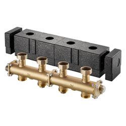 Oventrop Modulverteiler Reguma für 3 Heizkreise, DN 25, Messing, 1351472... OVENTROP-1351472 4026755348446 (Abb. 1)