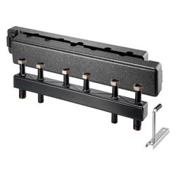 Oventrop Verteilerbalken für Reguma DN 20 für 3 Heizkreise aus Stahl, 1351483... OVENTROP-1351483 4026755395471 (Abb. 1)