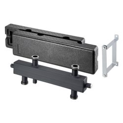 Oventrop Hydraulische Weiche DN 32, G 2" AG flachdichtend, 4 bar, mit Wärmedämmung, f... OVENTROP-1351591 4026755336429 (Abb. 1)